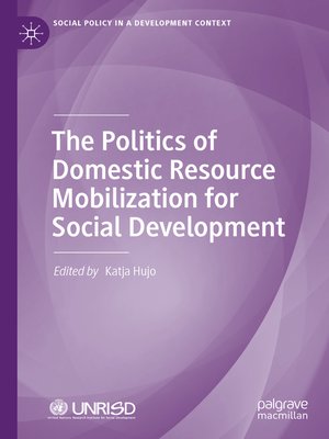 cover image of The Politics of Domestic Resource Mobilization for Social Development